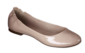 Women's Mossimo Supply Co. Ona Patent Scrunch Ballet Flat - Blush $14.99 (Only in Target stores)